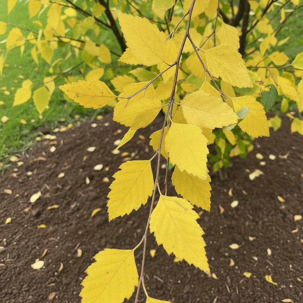 Heritage River Birch Fall Foliage 