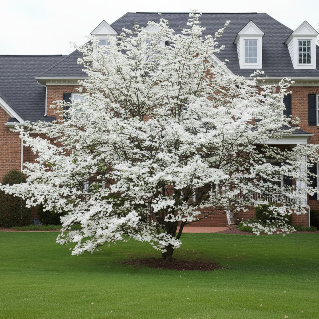 Spring Grove Dogwood In front of a home